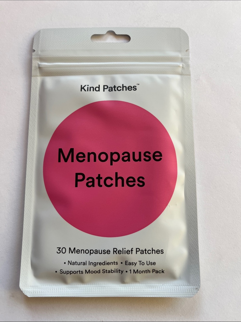 Kind Patches Menopause Patches - Pink Packaging